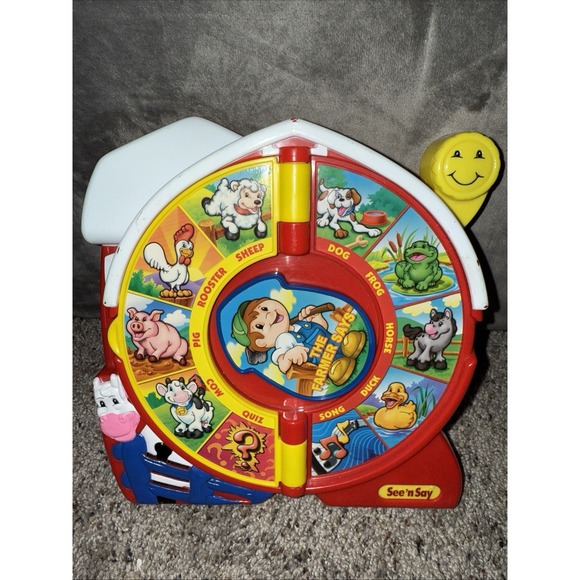 Mattel Other - SEE 'N SAY World of Animals talking toy Mattel pets & farm‎ 2003 spinner